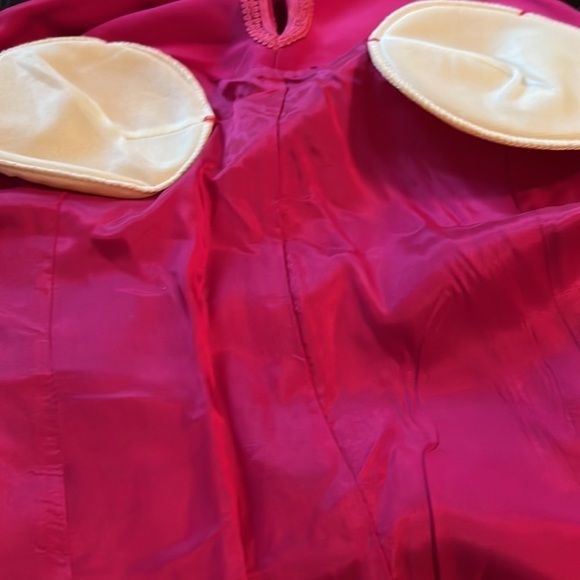 Vintage Andrea Jovine Pink Halter Dress Petite 8P - Picture 6 of 6